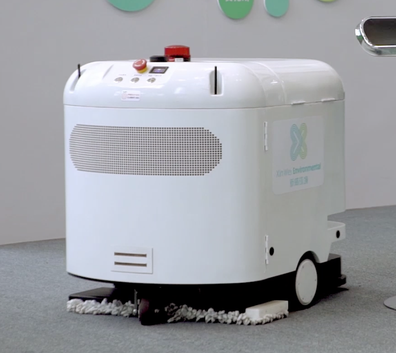 四川新威環(huán)境服務股份有限公司清潔智能設(shè)備落地